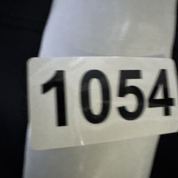 Guess Womens Sz XL BLK Wool Full Zip Up Herringbone Collar Long Tunic Moto Coat - Picture 15 of 15